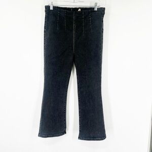 Free People Pull-On Cropped Boot Cut Jeans